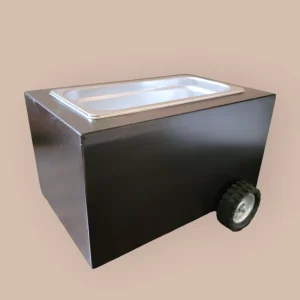 Alternative view of Bottle service Table-Top Bar Cart -Stylish & Functional Drink Service -Brand awareness